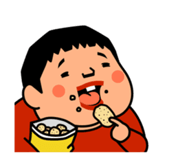 Wanpaku ado-chan / by studio crocodile sticker #578779