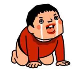 Wanpaku ado-chan / by studio crocodile sticker #578785