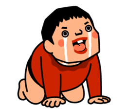 Wanpaku ado-chan / by studio crocodile sticker #578785