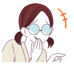 Kyudo girl Yumiko [English ver] sticker #578799