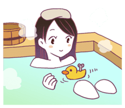 Kyudo girl Yumiko [English ver] sticker #578833