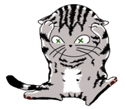 American Shorthair Cats-2 sticker #579073