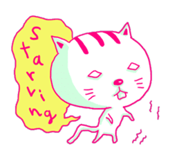 Selfish Cat (English ver.) sticker #579516