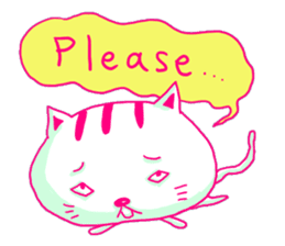 Selfish Cat (English ver.) sticker #579521