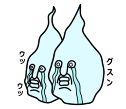 Translucent boy sticker #579870