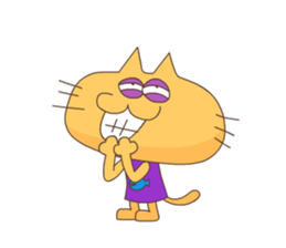 Hungry Cat sticker #580121