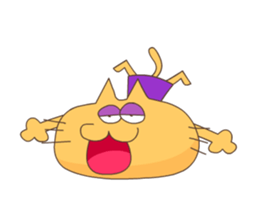 Hungry Cat sticker #580128