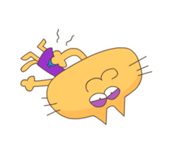 Hungry Cat sticker #580136