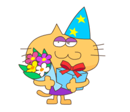 Hungry Cat sticker #580141