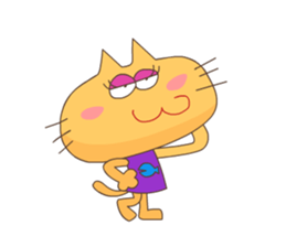 Hungry Cat sticker #580143