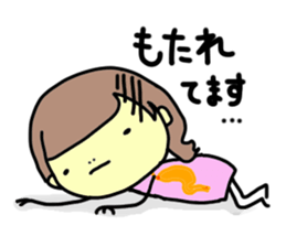 Working women's life sticker #580330