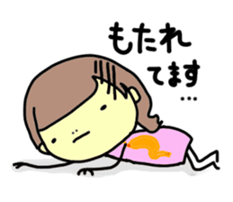 Working women's life sticker #580330