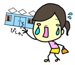 Working women's life sticker #580331