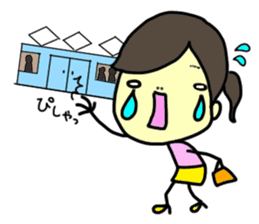 Working women's life sticker #580331