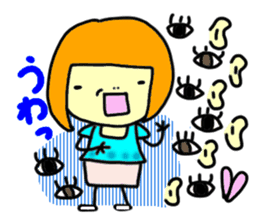 Working women's life sticker #580340