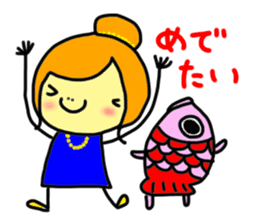 Working women's life sticker #580341