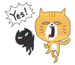 Every day of a cat sticker #580637