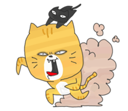 Every day of a cat sticker #580640