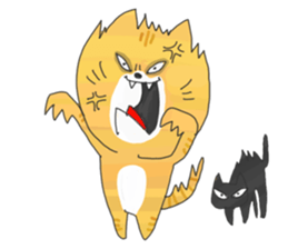 Every day of a cat sticker #580643