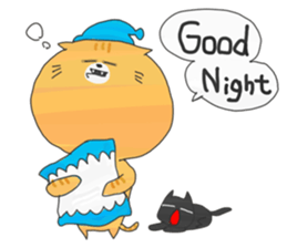 Every day of a cat sticker #580671