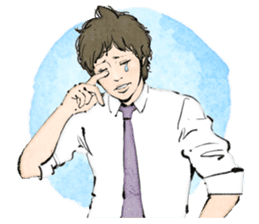 MEN'S TALK --world-- sticker #580878