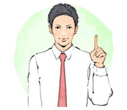 MEN'S TALK --world-- sticker #580885