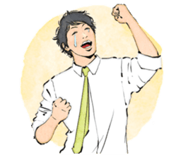 MEN'S TALK --world-- sticker #580886