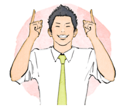 MEN'S TALK --world-- sticker #580887