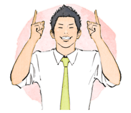 MEN'S TALK --world-- sticker #580887