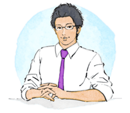 MEN'S TALK --world-- sticker #580889