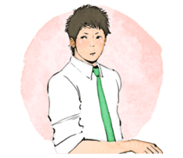 MEN'S TALK --world-- sticker #580891