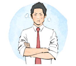 MEN'S TALK --world-- sticker #580892