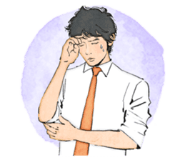 MEN'S TALK --world-- sticker #580896