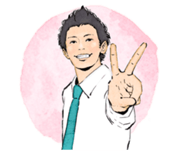 MEN'S TALK --world-- sticker #580904