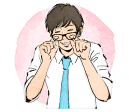 MEN'S TALK --world-- sticker #580908