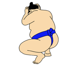 A cute Sumo wrestler sticker #581023