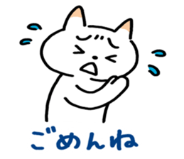 Talkative sign language stamp sticker #581115