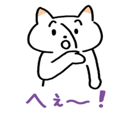 Talkative sign language stamp sticker #581138