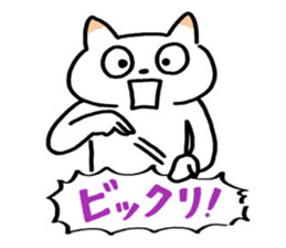 Talkative sign language stamp sticker #581141