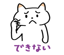 Talkative sign language stamp sticker #581147