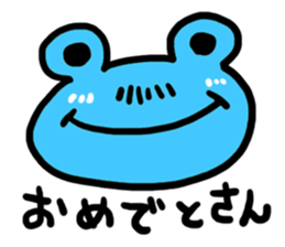 A colorful face sticker #581631