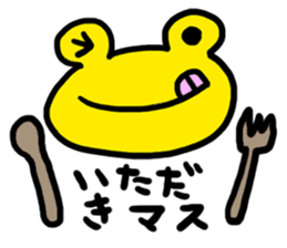 A colorful face sticker #581632