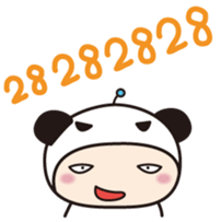 Surf-Panda. sticker #581732