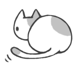 Daily life of the cat. sticker #581804