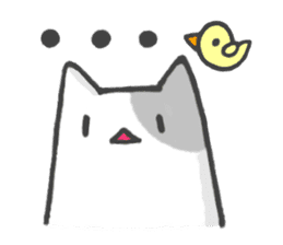 Daily life of the cat. sticker #581812
