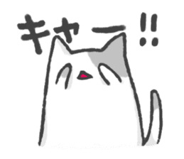 Daily life of the cat. sticker #581819