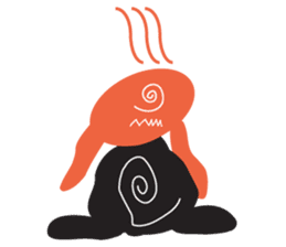 The Weird Black Rabbit 'RABIRA' sticker #582140