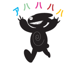 The Weird Black Rabbit 'RABIRA' sticker #582145