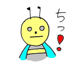 a bee in love sticker #582159