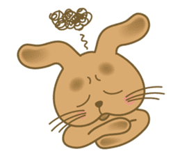 Fluffy Rabbit usami sticker #582244